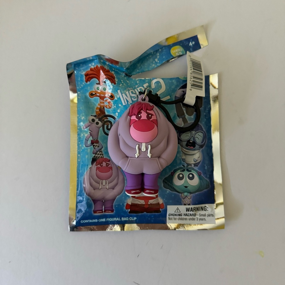 Disney Pixar Inside Out 2 Blind Bag Keychain - Embarassment